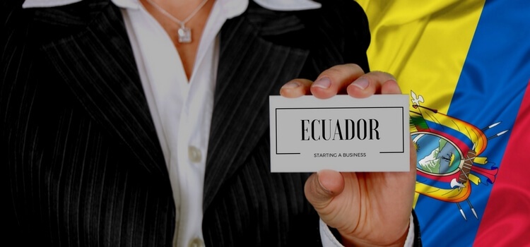 pratiche di business in ecuador etichetta