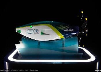Airbus rivela un motore a idrogeno a emissioni zero