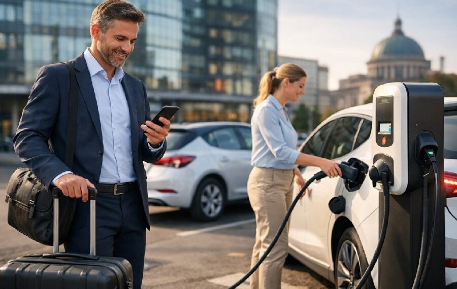 Mobilità alla spina: la nuova frontiera del noleggio auto elettrico a breve termine