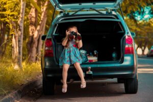 usare l'auto aziendale per le vacanze